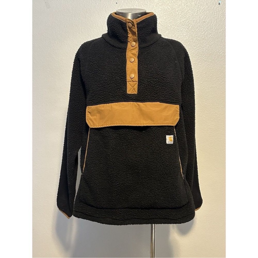 Carhartt Black and Tan Women's Jacket